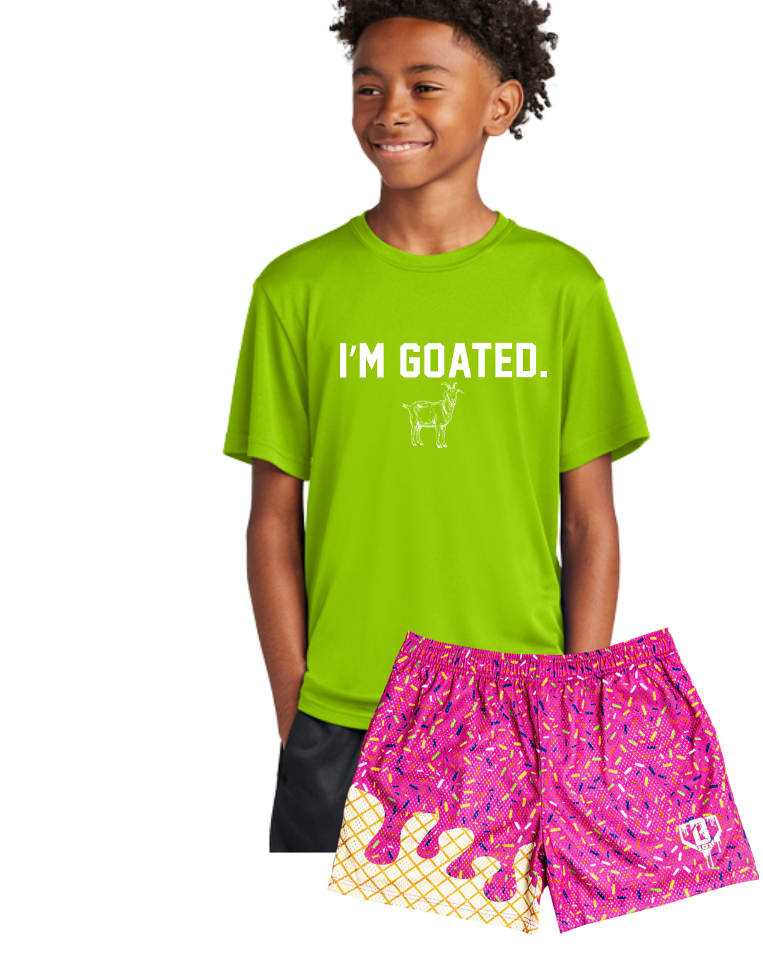 Youth Dry Fit The Goat Tee - 6 Colors