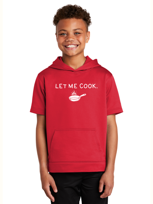 Youth Short Sleeve Hoodie - Let Me Cook