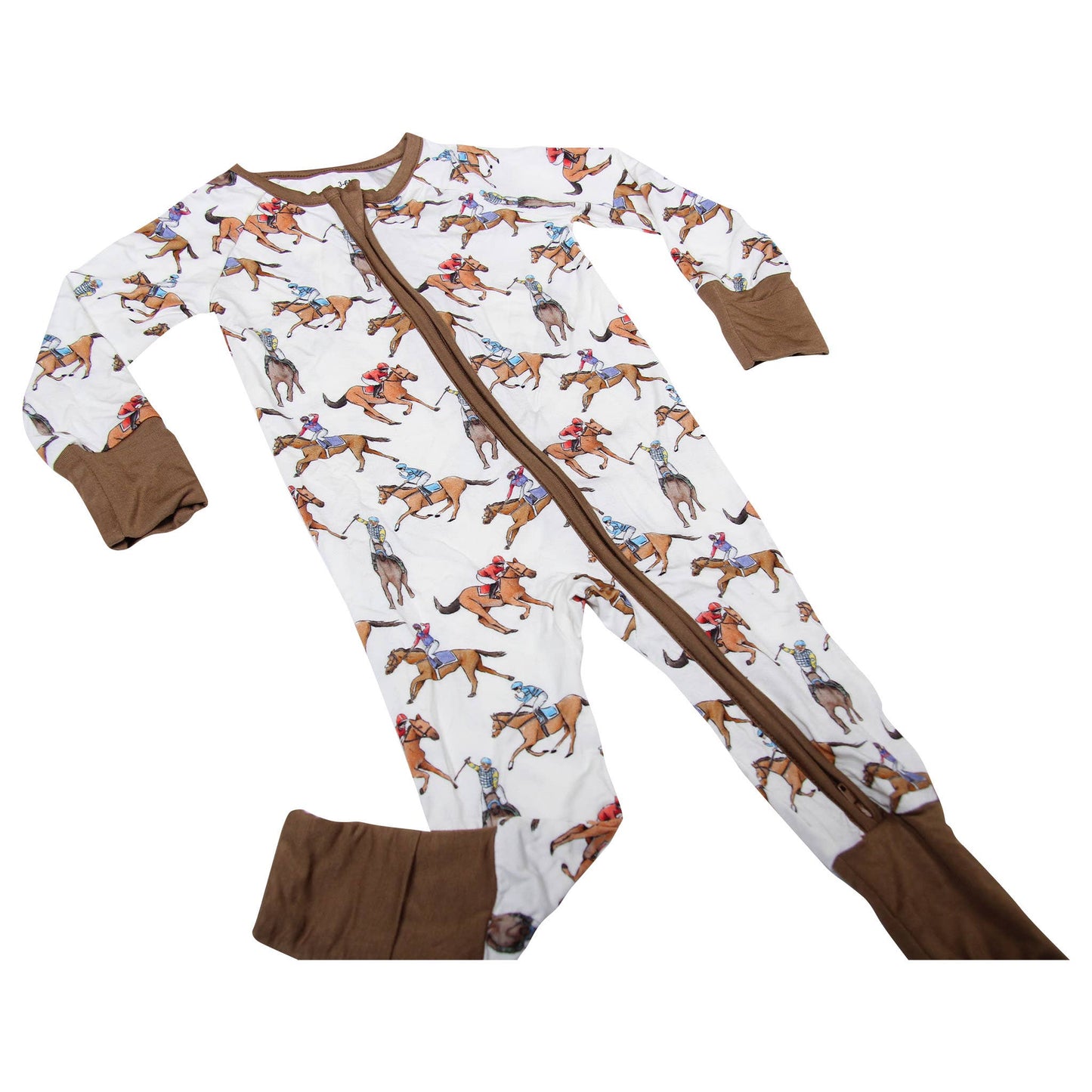 Horse Racing Kids Unisex Pajamas