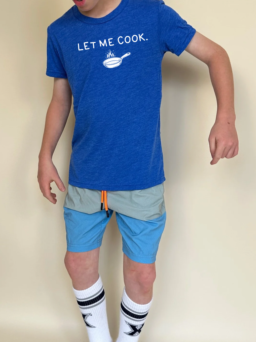 Youth Triblend Let Me Cook Tee - 4 Colors