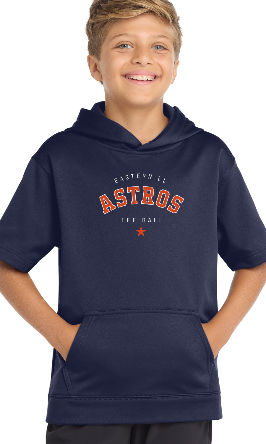 Eastern Astros Youth S/S Hoodie