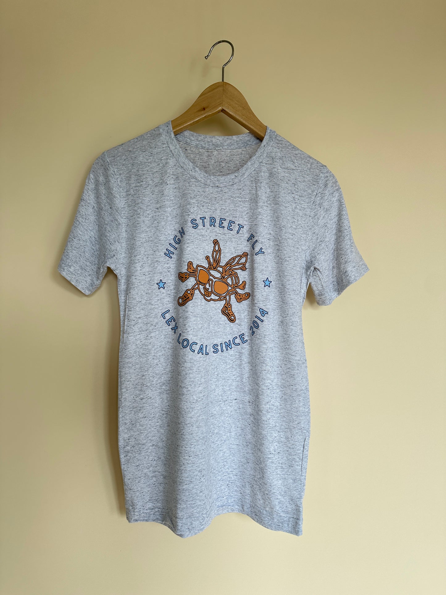 Fly Logo Tee Ash Grey