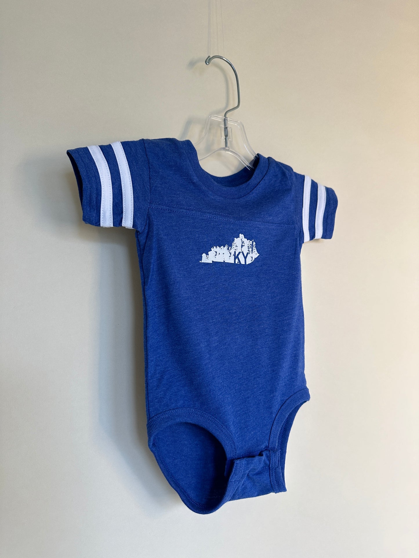 State Cutout Jersey Onesie Royal