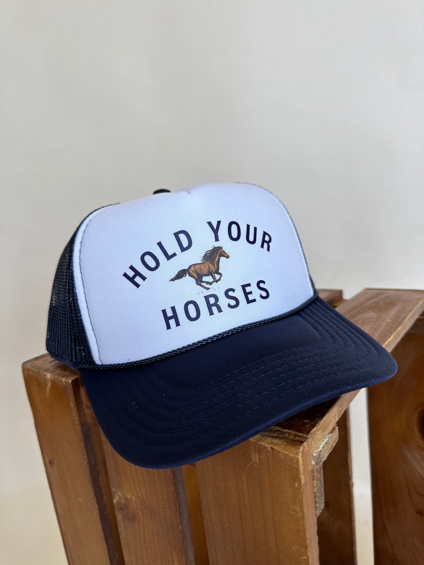 Hold Your Horses Foam Trucker