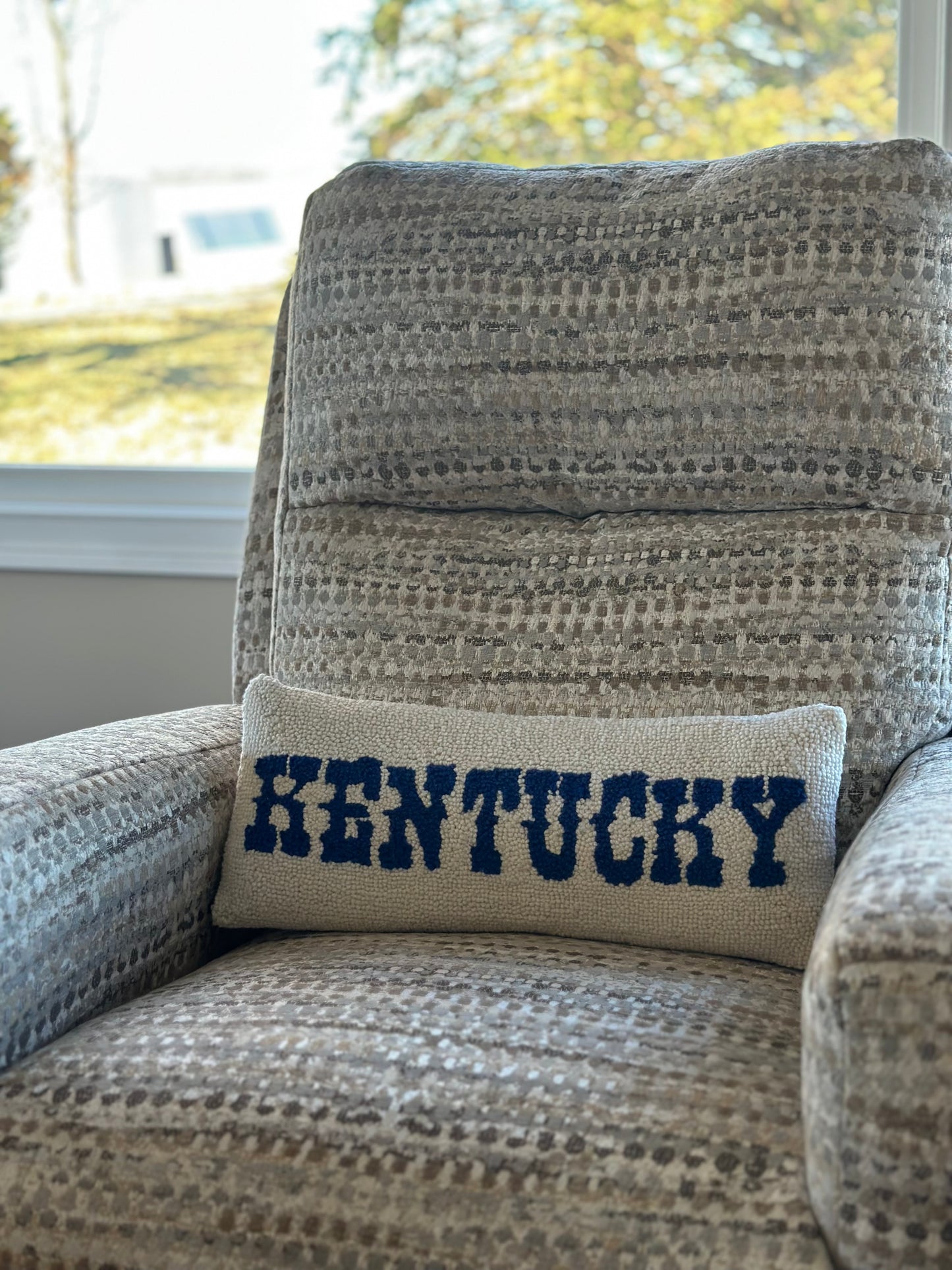 Kentucky State Hook Pillow