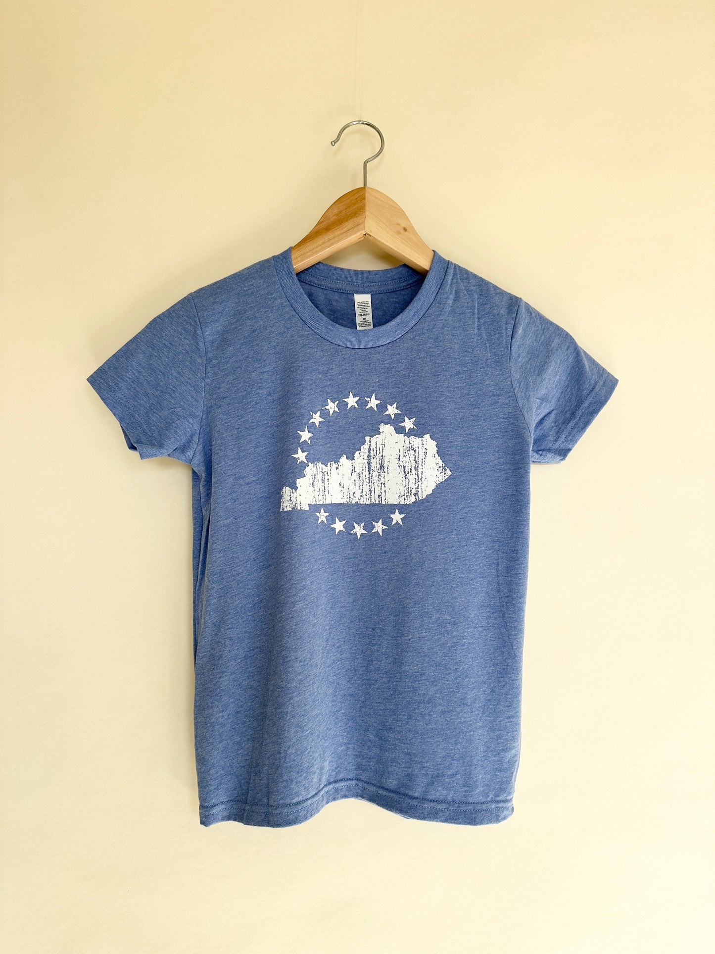 Youth All Star Tee Lt Blue Heather - S/S and L/S