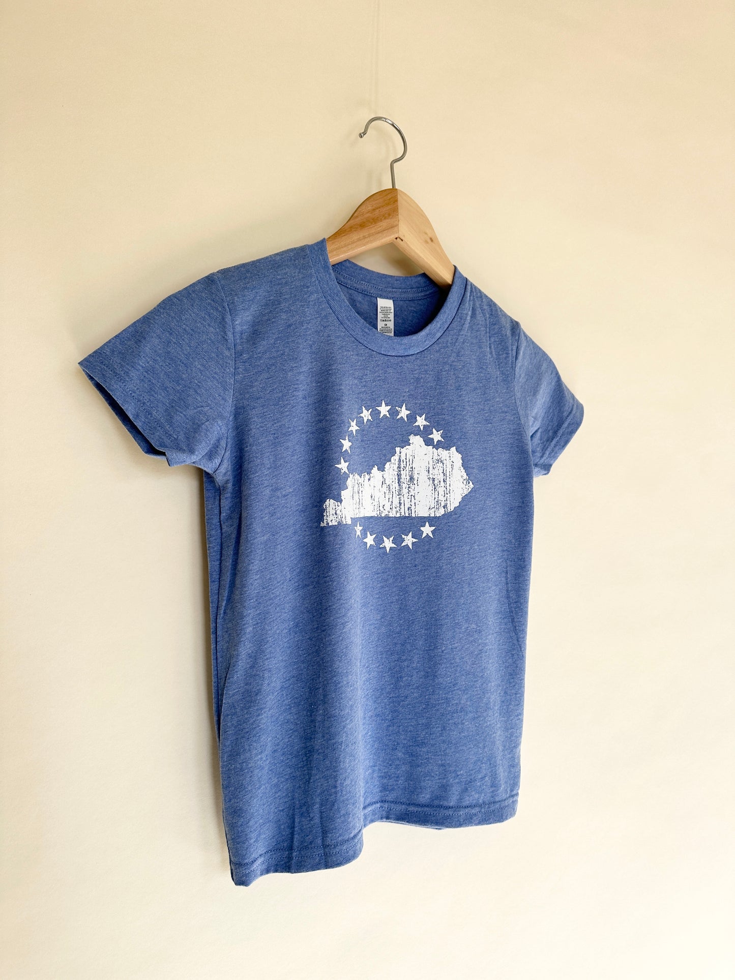 Youth All Star Tee Lt Blue Heather - S/S and L/S
