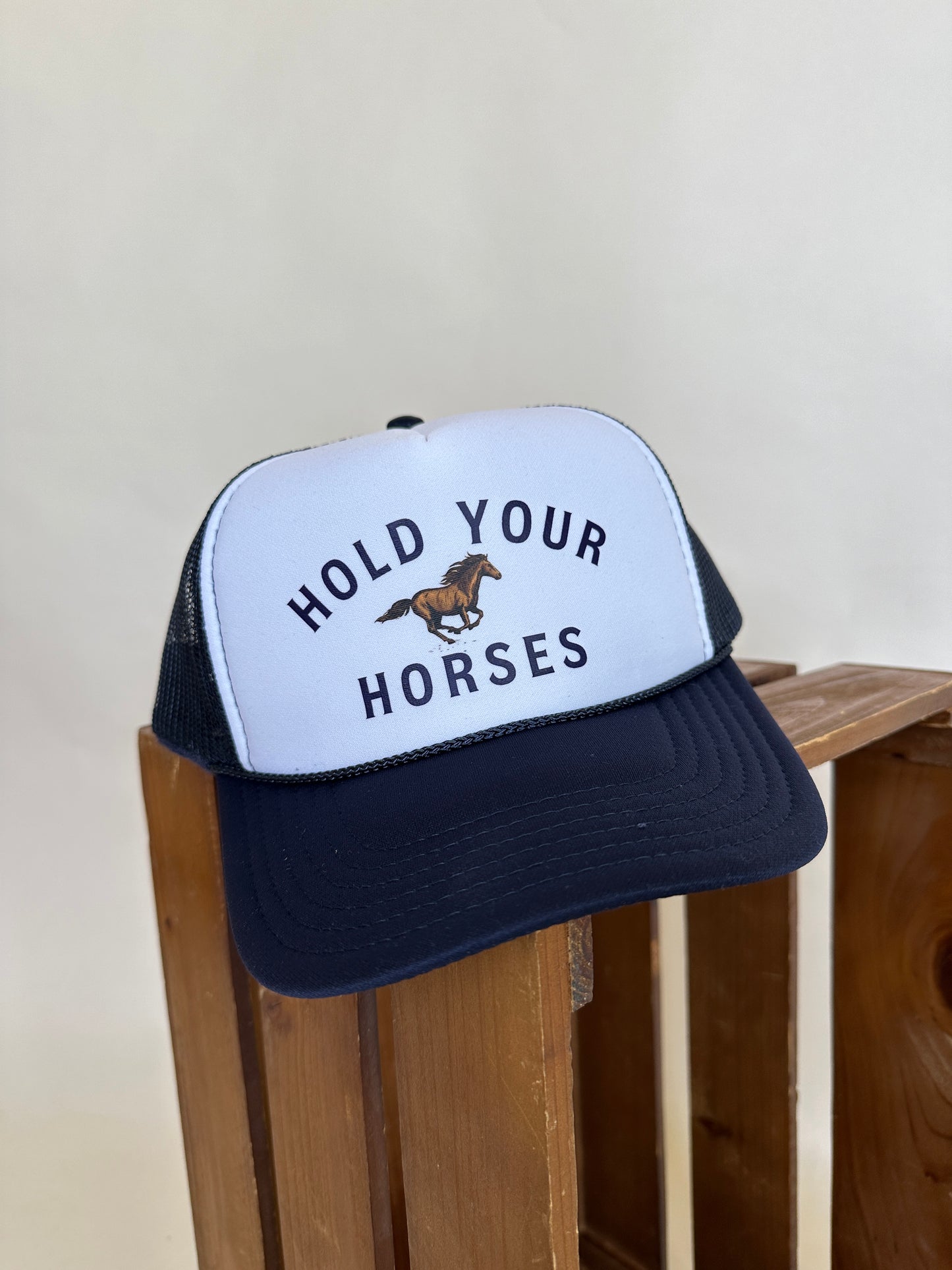 Hold Your Horses Foam Trucker