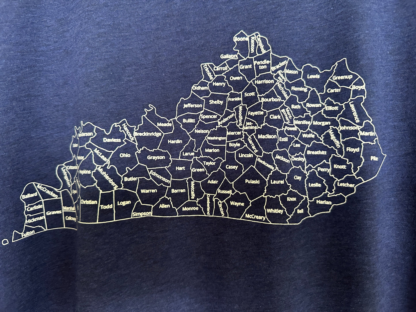 Countyside Tee Navy - S/S and L/S