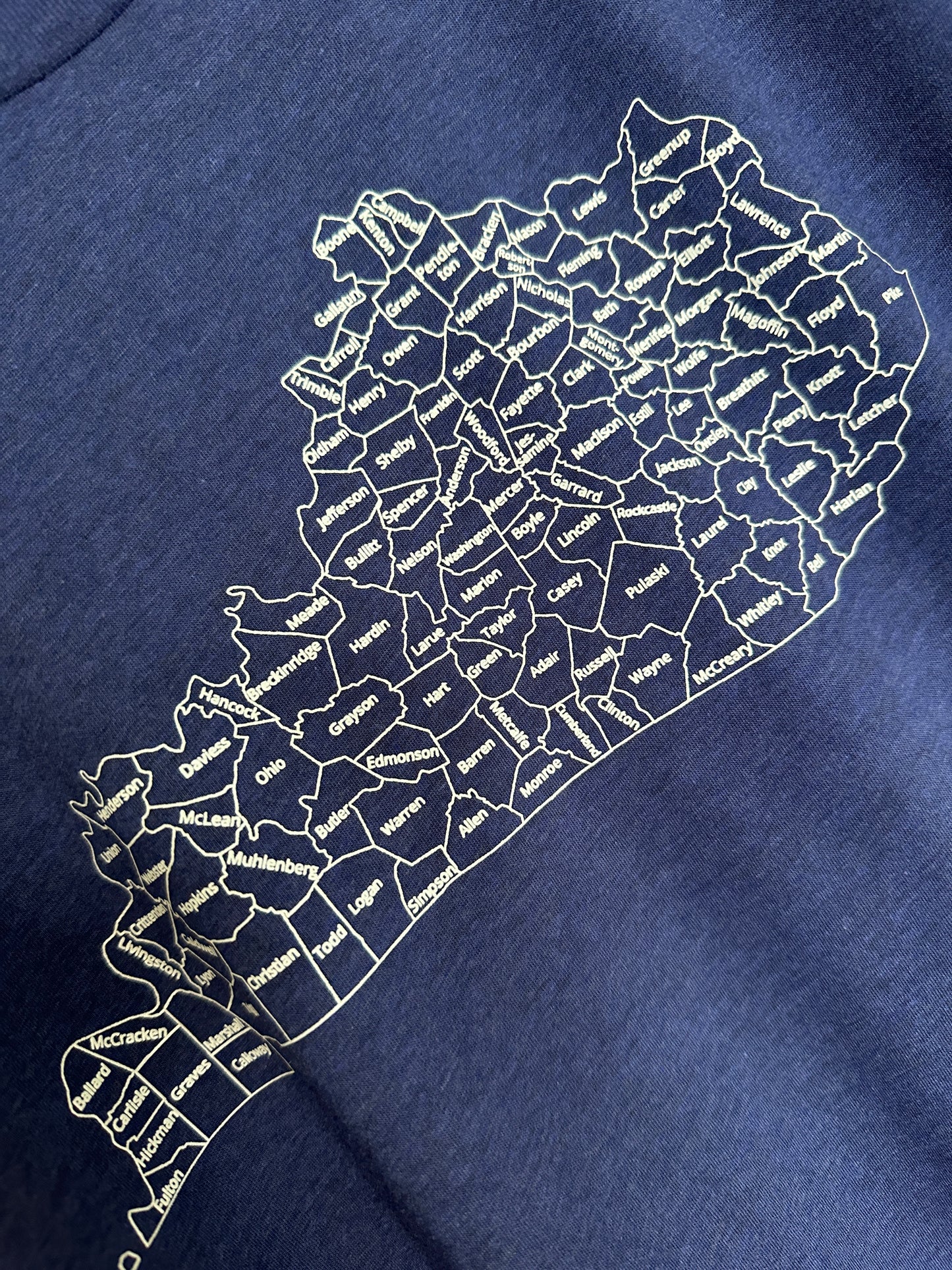 Countyside Tee Navy - S/S and L/S