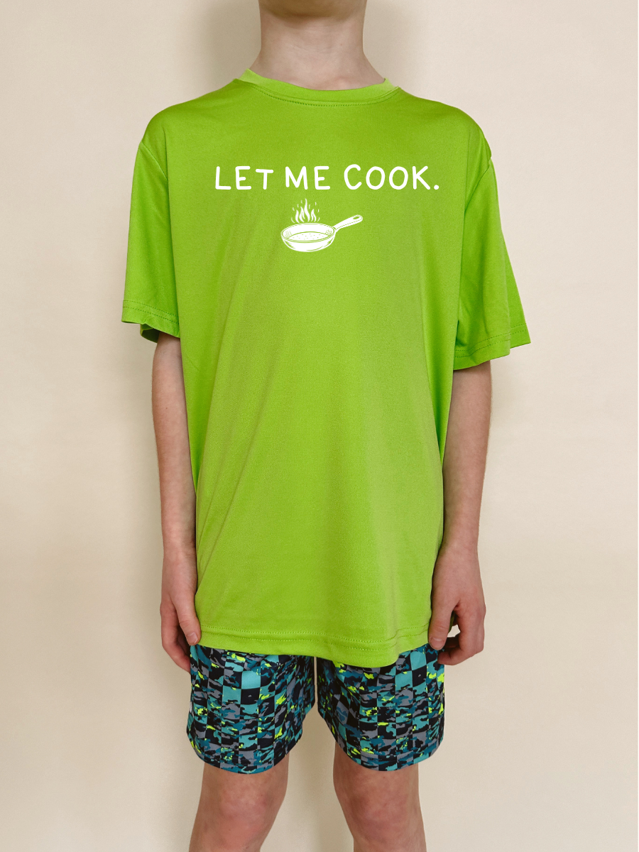 Youth Dry Fit Let Me Cook Tee - 6 Colors