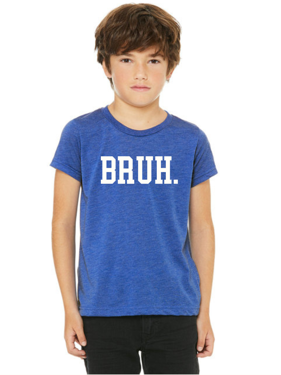Youth Triblend Bruh. Tee - 4 Colors
