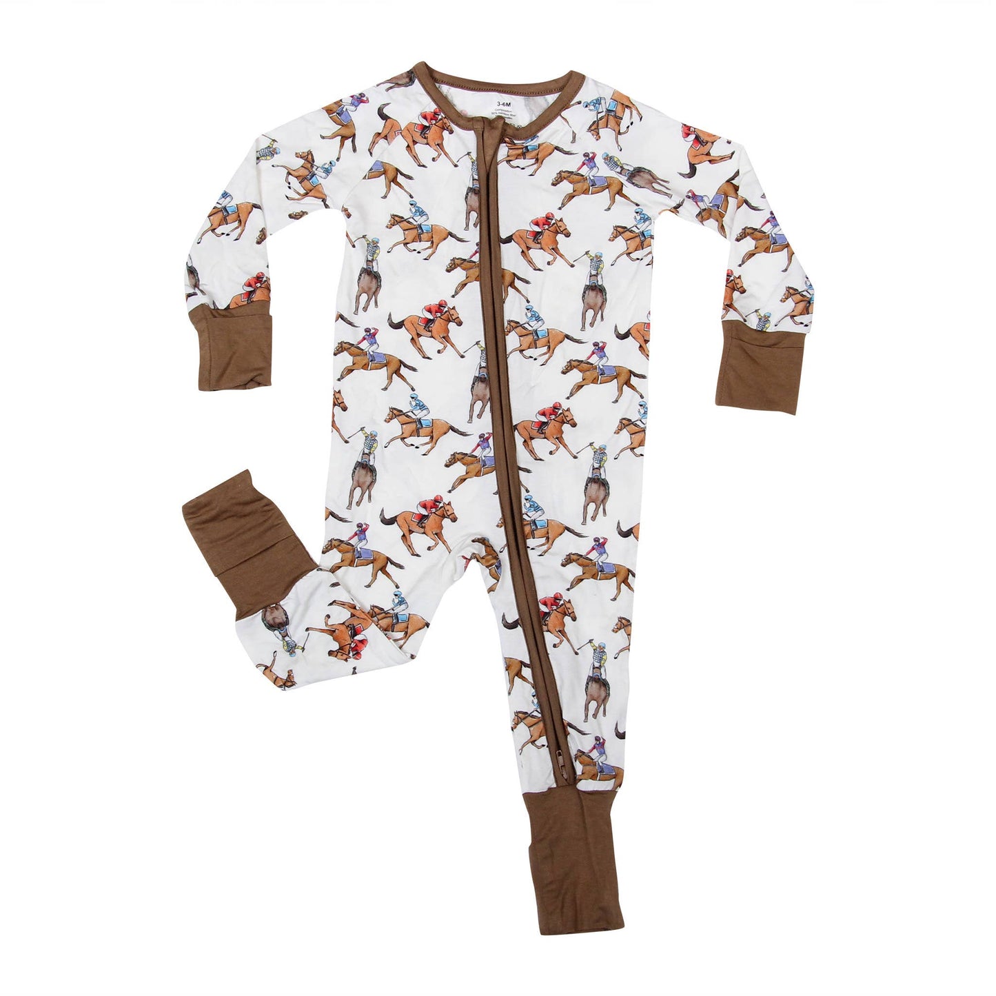 Horse Racing Kids Unisex Pajamas