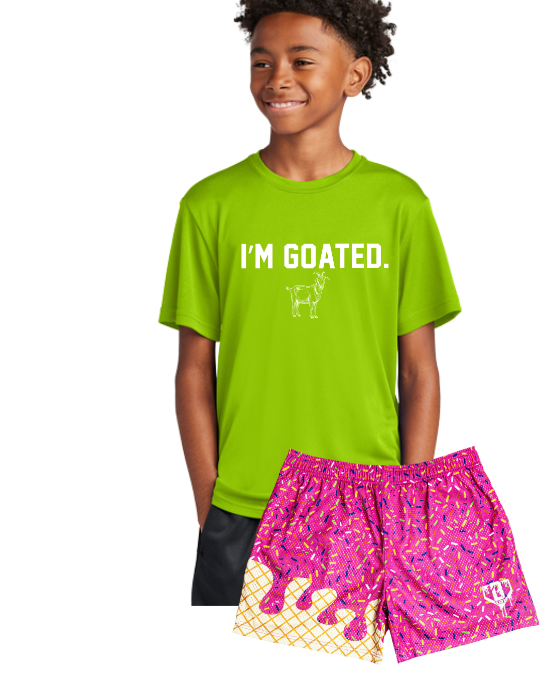 Youth Dry Fit Goated Tee - 6 Colors