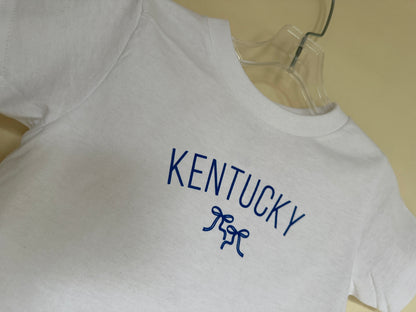 Baby/Toddler Sweet Kentucky Tee White