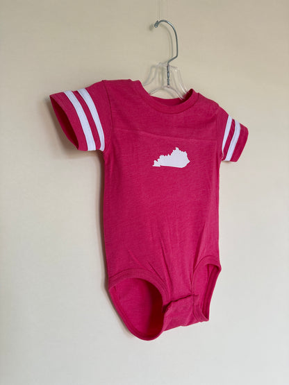 State Love Jersey Onesie Pink