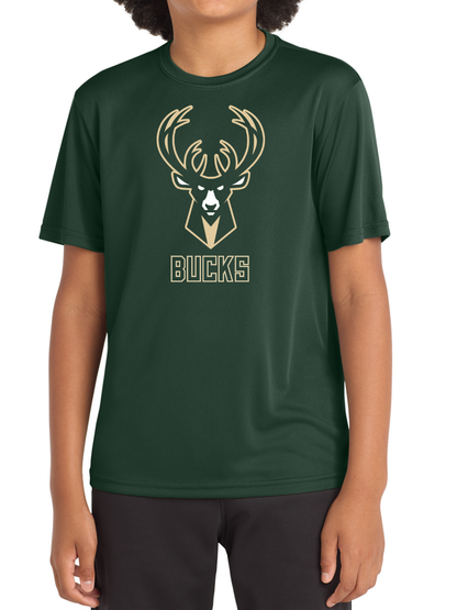 Bucks Dry Fit Tee Youth - 3 Colors