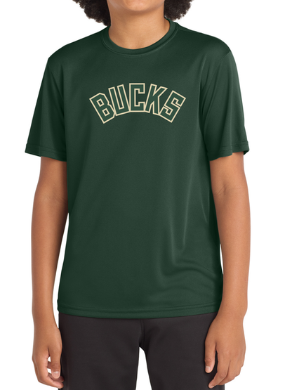 Bucks Dry Fit Tee Youth - 3 Colors