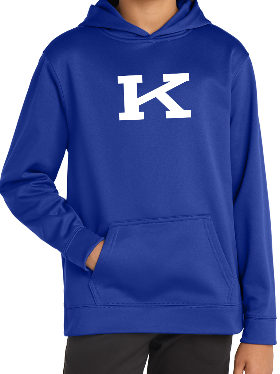 Youth K Activewear Hoodie Royal