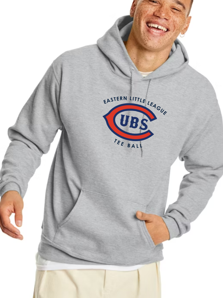 TEE BALL C Logo Cubs Adult Hoodie