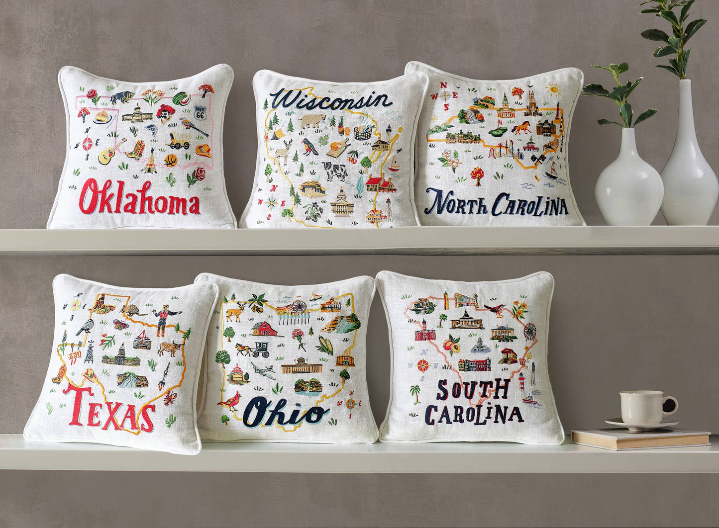 Kentucky Embroidered Pillow - COMING SOON: SIGN UP>