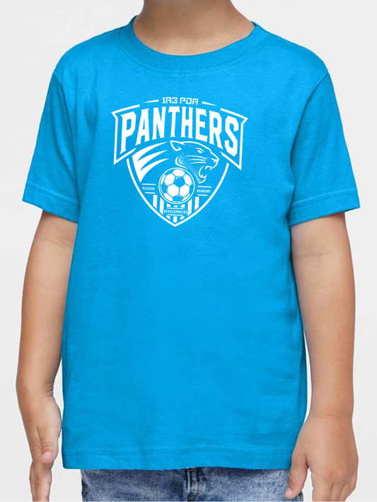 PDA Panthers TODDLER + YOUTH Triblend Tee Turquoise
