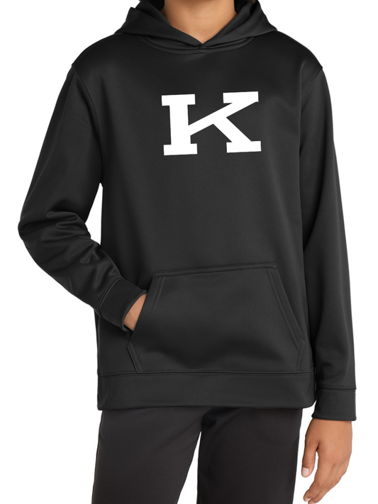 Youth K Activewear Hoodie Black
