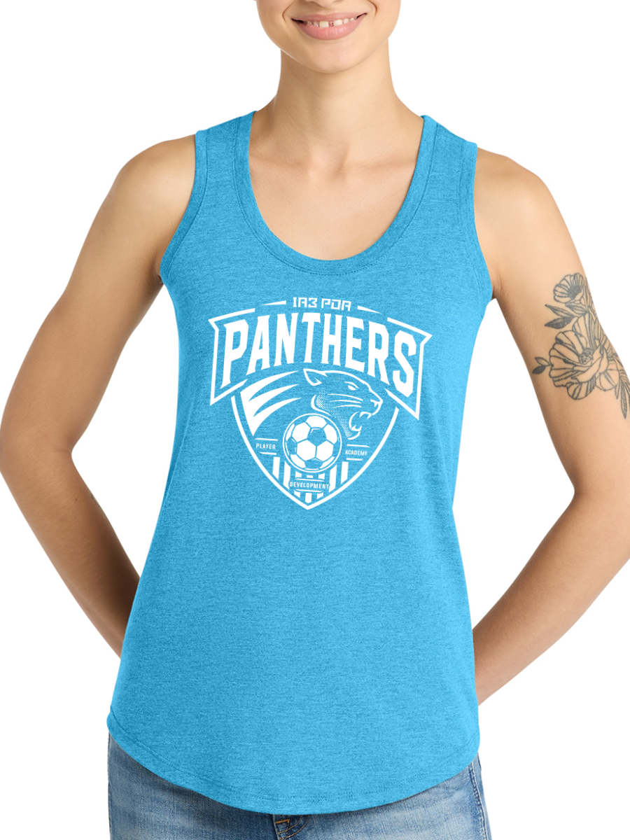 PDA Panthers Women's Tank Turquoise