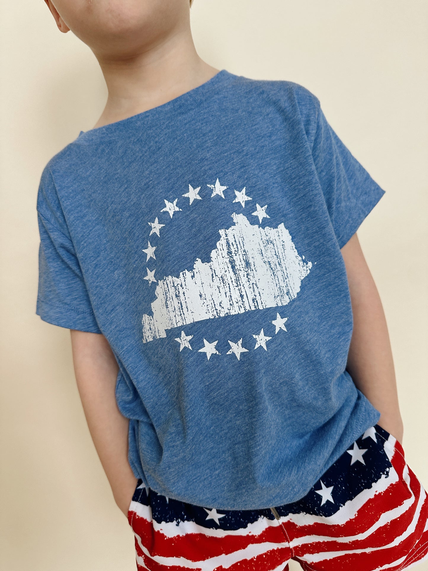 Toddler All Star Tee Lt Blue Heather