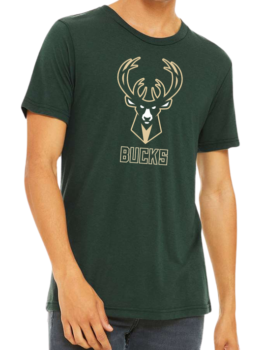 Bucks Adult Triblend Tee