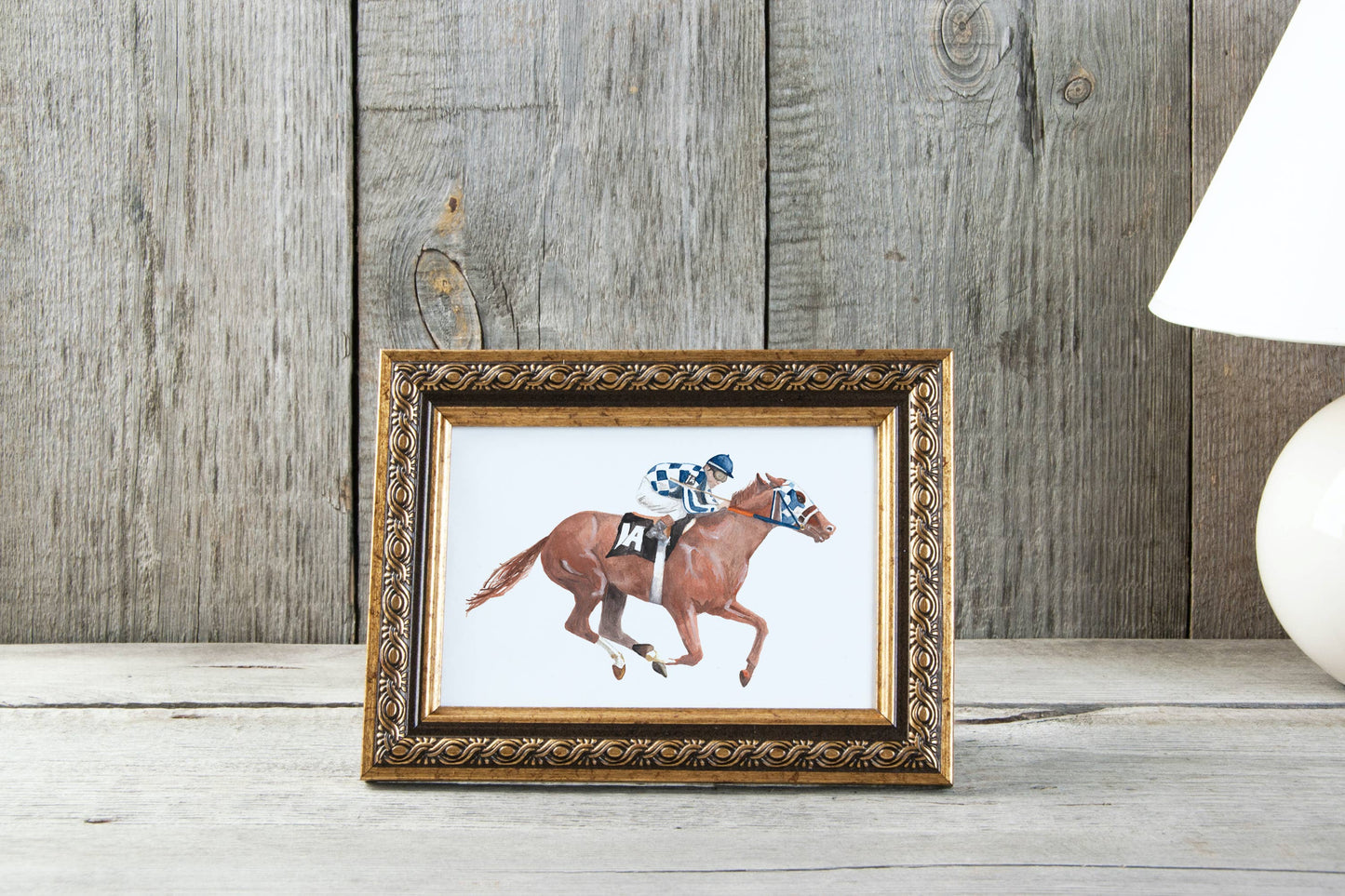 Secretariat Watercolor Art Print - COMING SOON: SIGN UP>