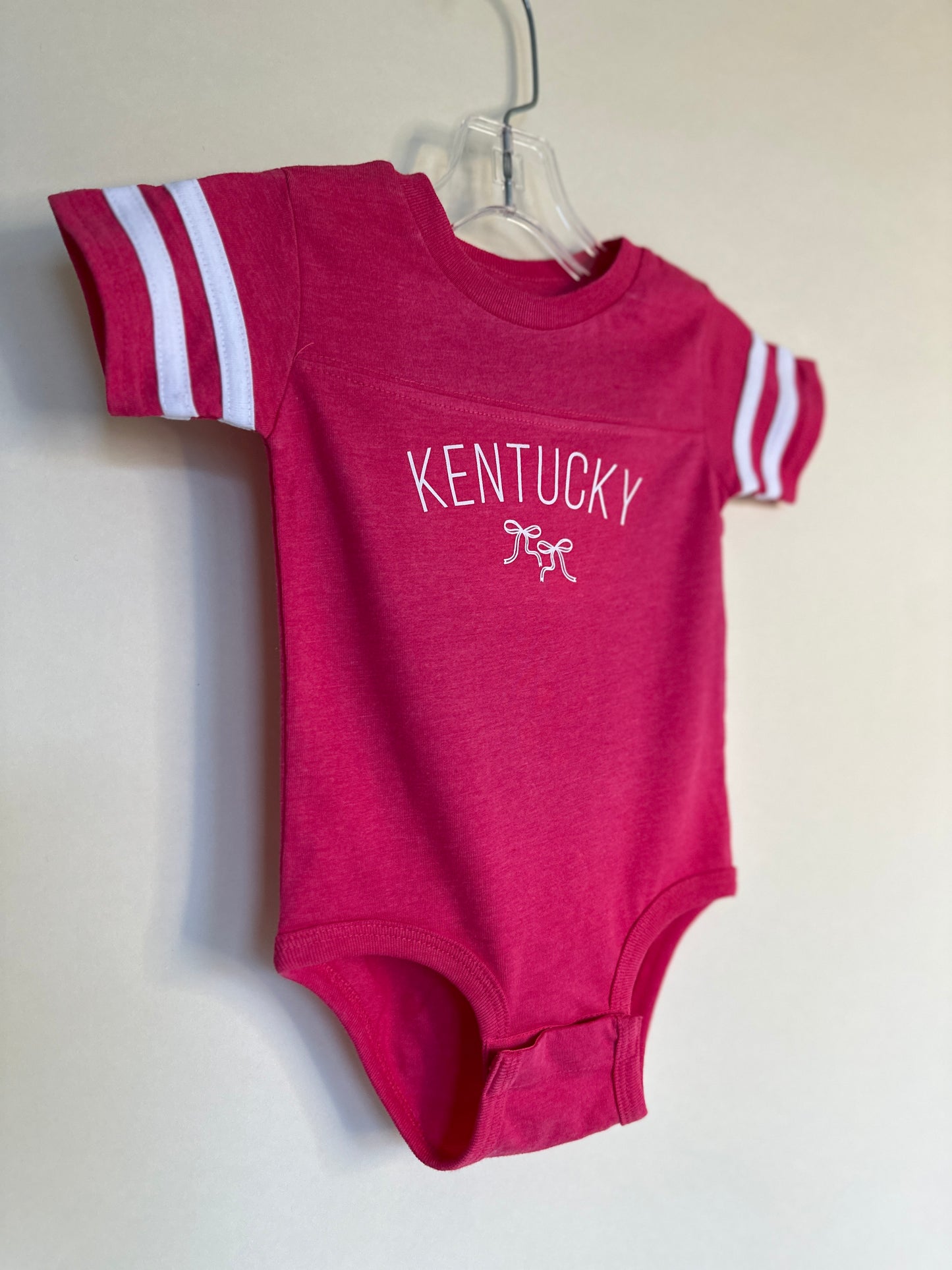 Sweet Kentucky Jersey Onesie Pink