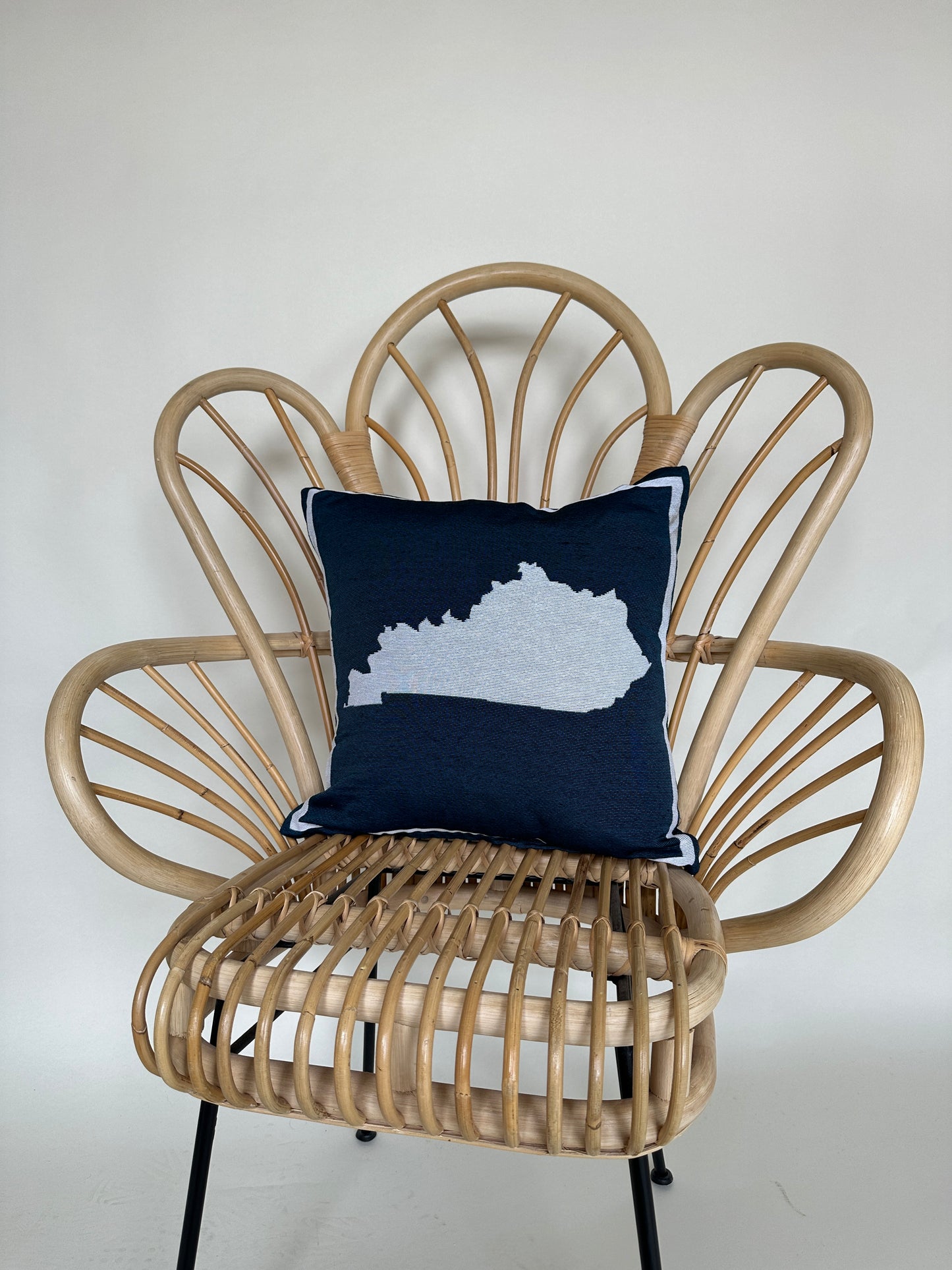 Navy Kentucky Pillow