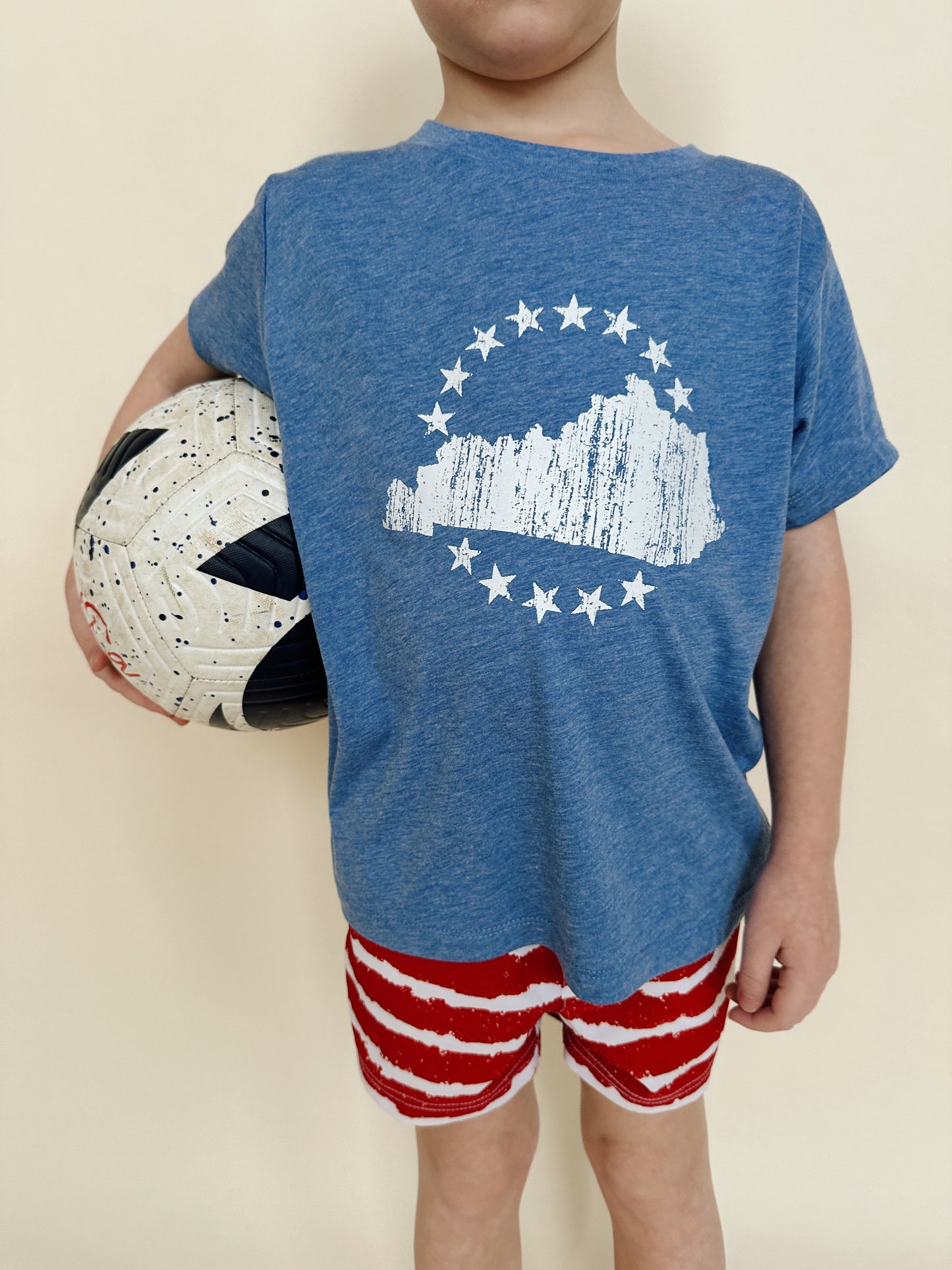 Toddler All Star Tee Lt Blue Heather