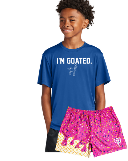 Youth Dry Fit Goated Tee - 6 Colors