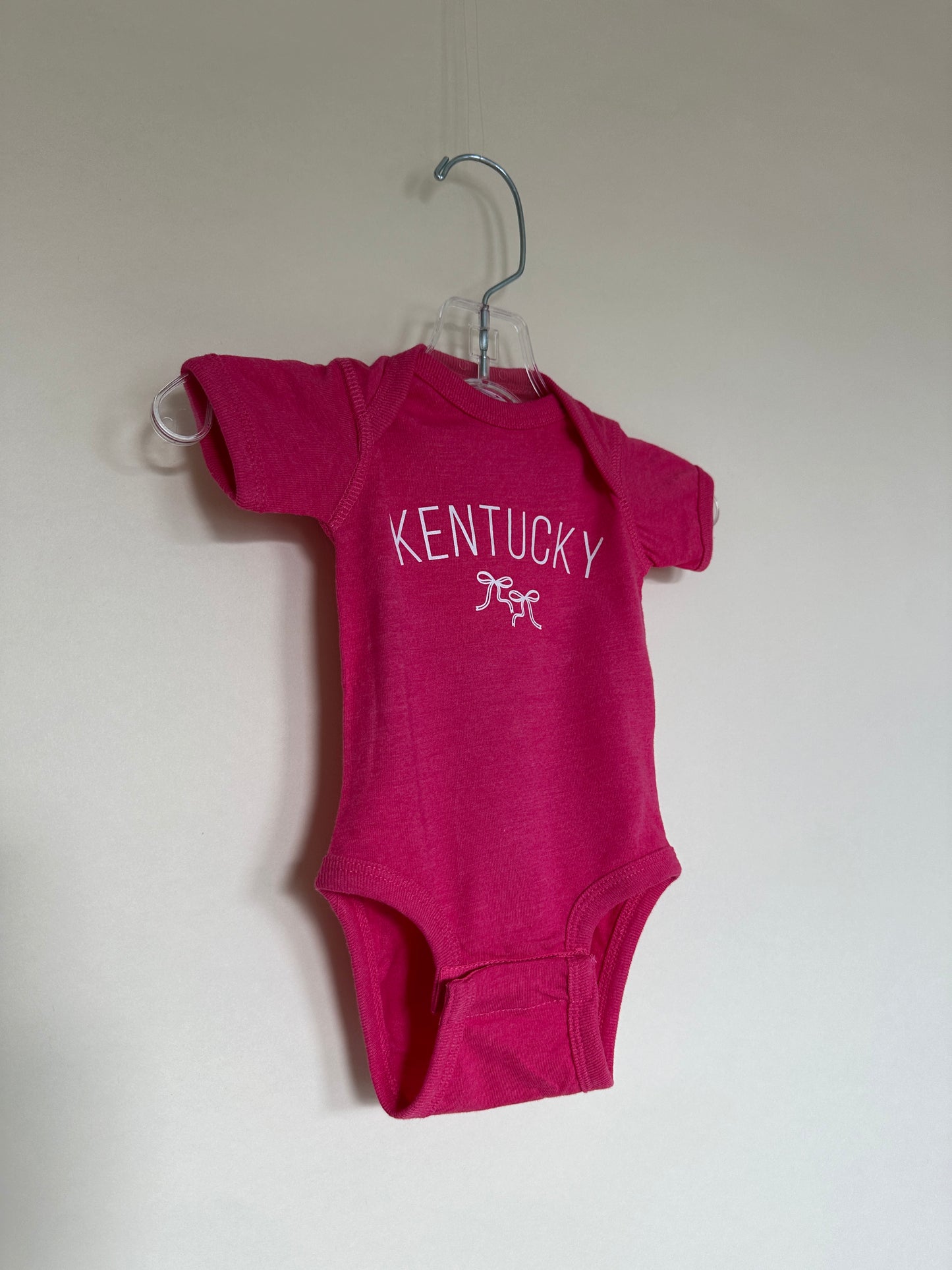 Sweet Kentucky Onesie Pink