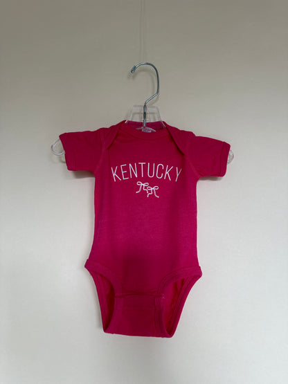 Sweet Kentucky Onesie Pink