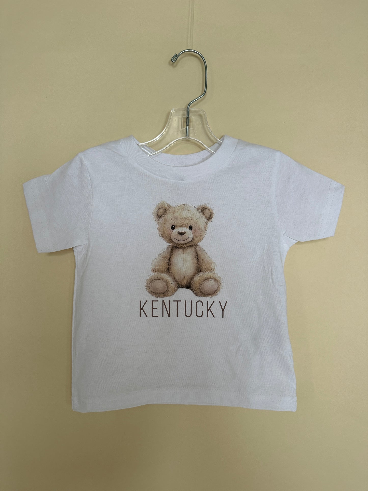 Toddler/Baby Neutral Teddy Tee White