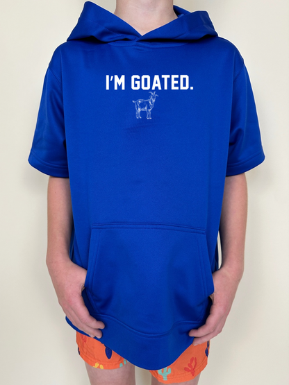 Youth Short Sleeve Hoodie - Goated