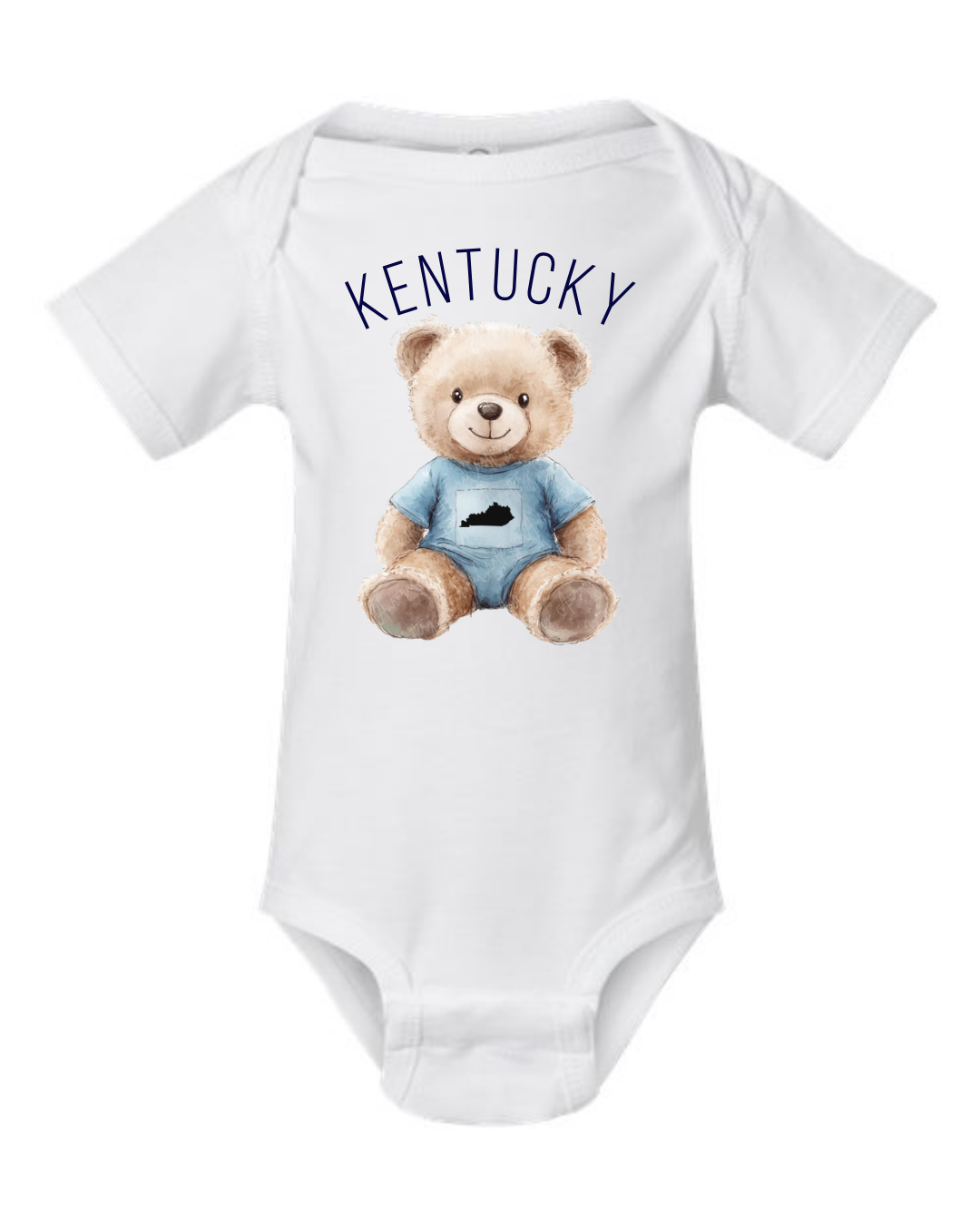 Blue Bear Onesie