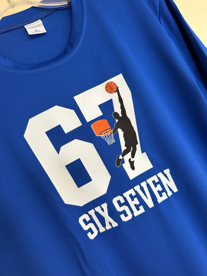 Youth Dry Fit 67 Bball Tee - 2 Colors