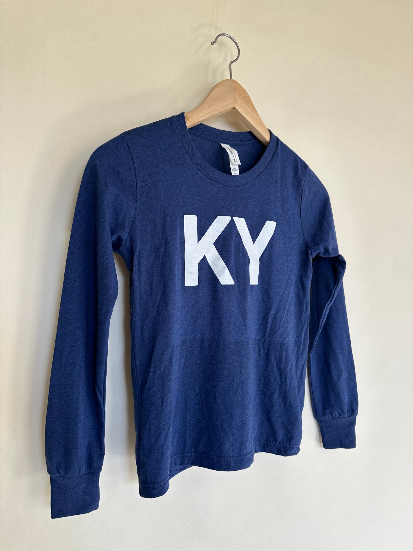 Youth K Y Tee Navy - S/S and L/S