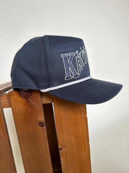 ‘47 Kentucky Wave Logo Hat Vintage Navy