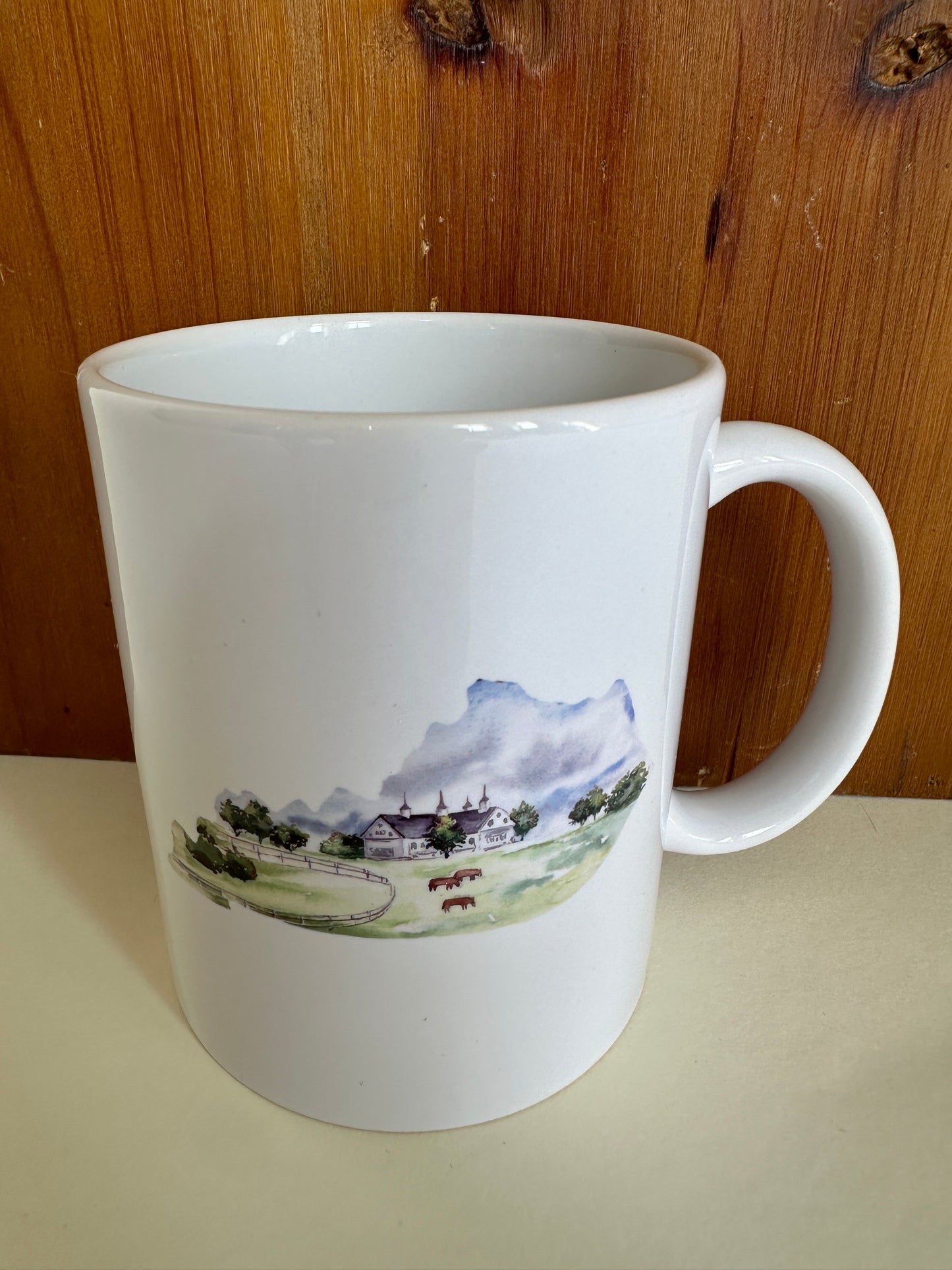 KY Shape Horse Farm - Ceramic Coffee Mug