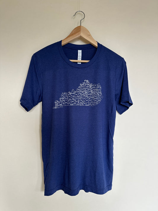 Countyside Tee Navy - S/S and L/S