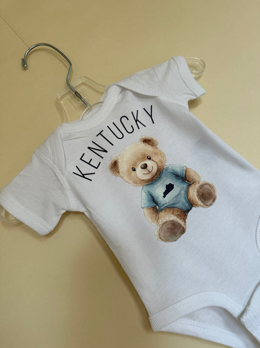 Blue Bear Onesie