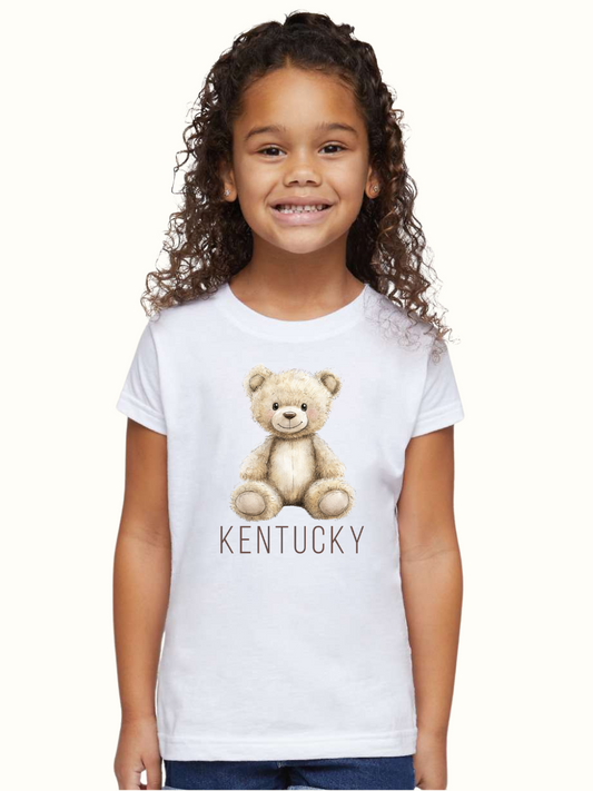 Youth Neutral Teddy Tee White