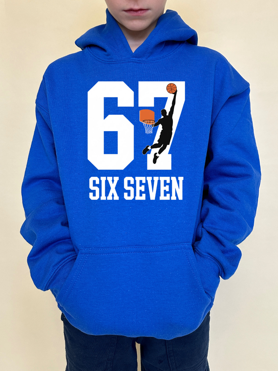 Youth 67 BBall Hoodie