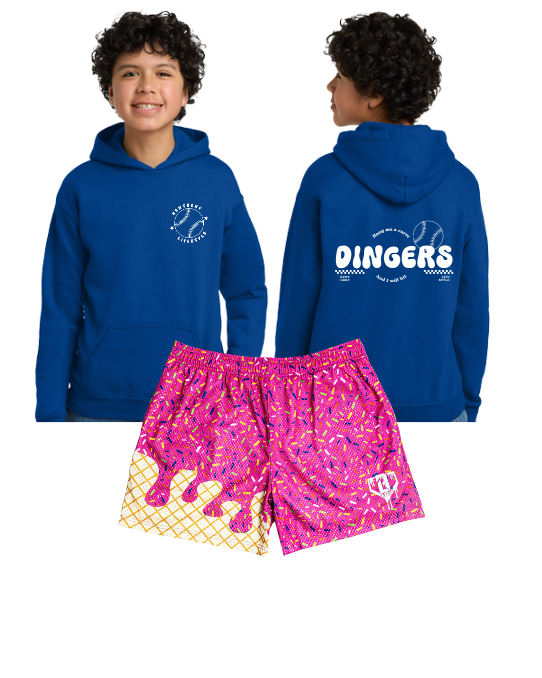 Youth Dingers Hoodie - 6 Colors